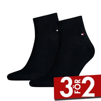 Tommy Hilfiger Strumpor 2P Men Quarter Sock Marin Strl 39/42 Herr