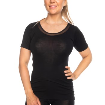 Bilde av Femilet Juliana T-shirt Svart Merinoull 44 Dame