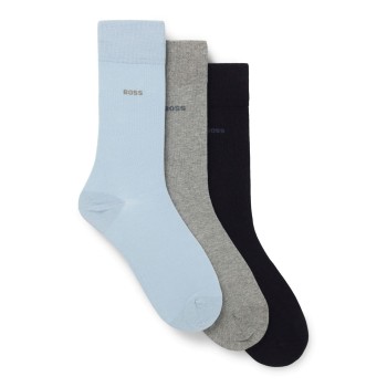 3-Pakuj BOSS RS Finest Soft Cotton Sock