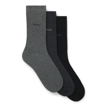 3-Pakuj BOSS RS Finest Soft Cotton Sock