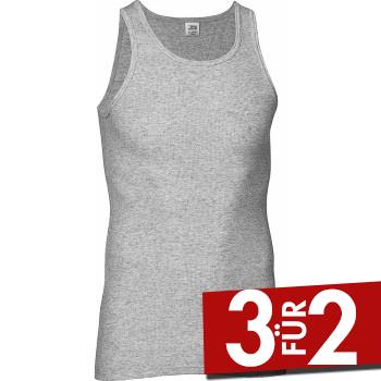 JBS Classic Singlet Grau Baumwolle XX-Large Herren
