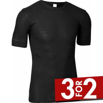 JBS Classic T-Shirt i Sort med Rund Hals til Herre - 100% Bomuld