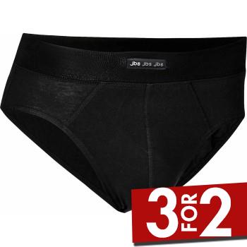 JBS Classic Brief 900-66 Svart bomull Medium Herre