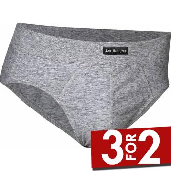JBS Classic Brief 900-66 Grå bomull Large Herre