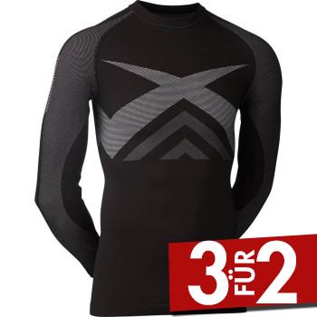 JBS Proactive Shirt Long Sleeve 429-14 Schwarz XXL/XXXL Herren