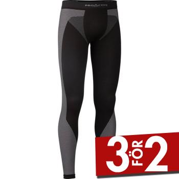 JBS Långkalsonger Proactive Long Johns Baselayer 429-21 Svart L/XL Herr