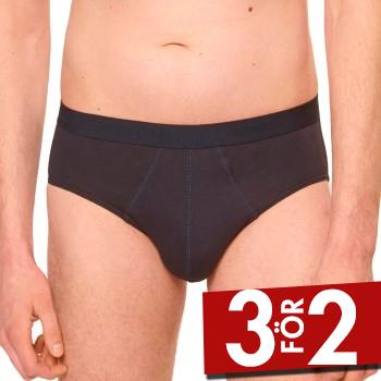 Sloggi Kalsonger 2P Men 24 7 Midi Svart bomull Small Herr