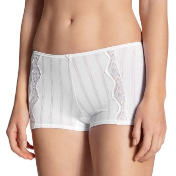 Calida Truser Etude Toujours High-Waist Panty Hvit bomull Small Dame
