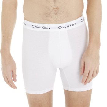 Bilde av Calvin Klein 3p Cotton Stretch Boxer Brief Hvit Bomull Large Herre