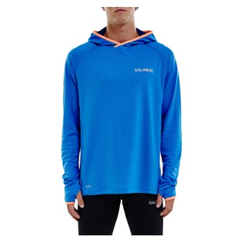 Bilde av Salming Lightweight Hood Men Blå Polyester Large Herre