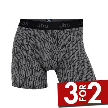 JBS Classic Tights Sort mønstret bomuld Small Herre