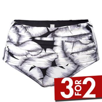 Scampi Rita Bikini Bottom Sort/Hvid Small Dame billede