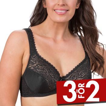 Trofe Annie Underwire Bra BH Svart polyamid B 110 Dam