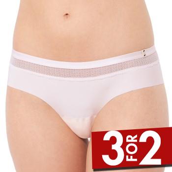 S by sloggi Trusser Silhouette Low Rise Cheeky Lyserosa 38 Dame