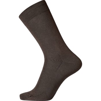 Bilde av Egtved Strømper Cotton Socks Mørkbrun Str 40/45