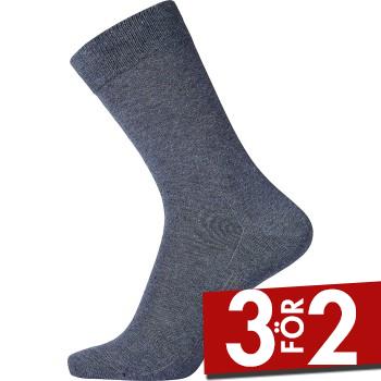 Egtved Strumpor Cotton Socks Blå Strl 45/48