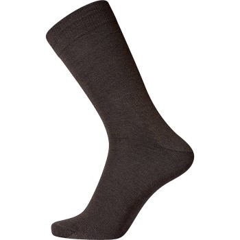 Bilde av Egtved Strømper Wool Twin Sock Mørkbrun Str 36/41
