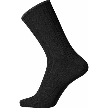 Bilde av Egtved Strømper Wool No Elastic Rib Socks Svart Str 36/41