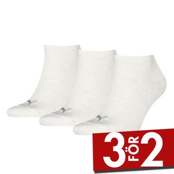 Puma Strumpor 3P Sneaker Socks Ljusgr&aring; Strl 35/38