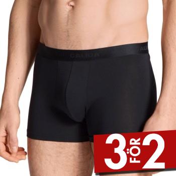 Calida Kalsonger 3P Natural Benefit Boxer Svart bomull Small Herr