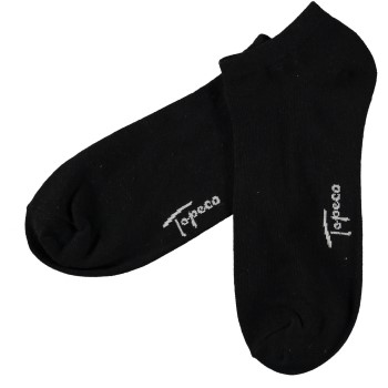Topeco Strømper Men Sock Sneaker Svart Str 44/47 Herre