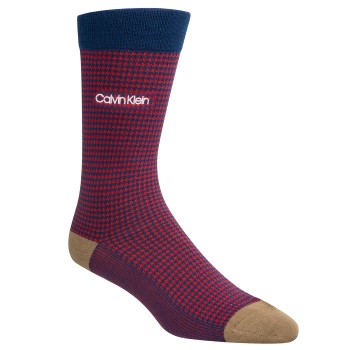 Calvin Klein Elroy Hounds Tooth Dress Crew Socks
