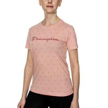 Bilde av Champion American Classics T-shirt Rosa Bomull Small Dame