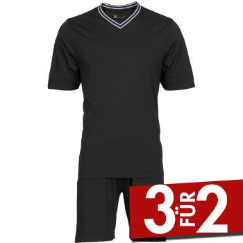 JBS Short Sleeve Pyjamas Schwarz Baumwolle X-Large Herren