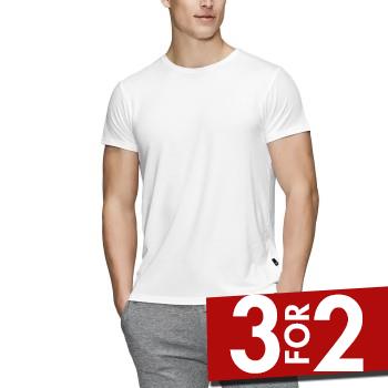 JBS of Denmark Bamboo Blend O-neck T-shirt Hvit X-Large Herre