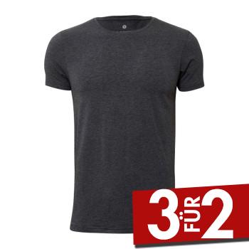 JBS of Denmark Bamboo Blend O-neck T-shirt Dunkelgrau 3XL Herren