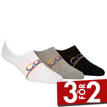 Calvin Klein Strumpor 3P Toby Pride Sneaker Liner Socks Flerf&auml;rgad Strl 40/46 Herr