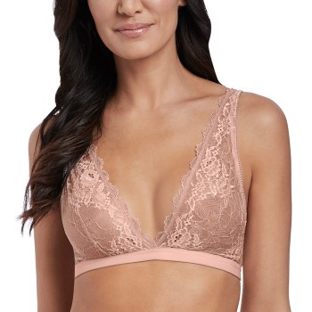 Wacoal BH Lace Perfection Bralette Rosa Large Dame