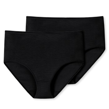Schiesser Trosor 2P Modal Essentials Midi Svart X-Large Dam | apparel & accessories - clothing - underwear & socks - lingerie | ModeLejon