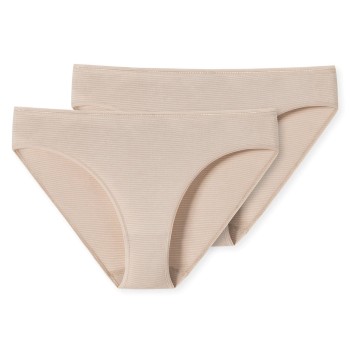Schiesser Trosor 2P Modal Essentials Tai Briefs Beige Medium Dam | apparel & accessories - clothing - underwear & socks - lingerie | ModeLejon
