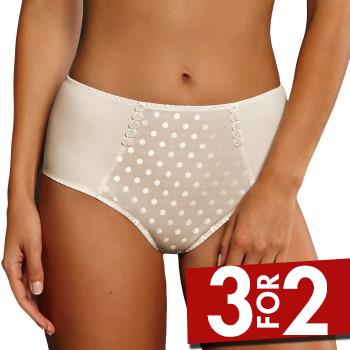 Anita Truser Airita High Waist Brief Plus Benhvit 48 Dame