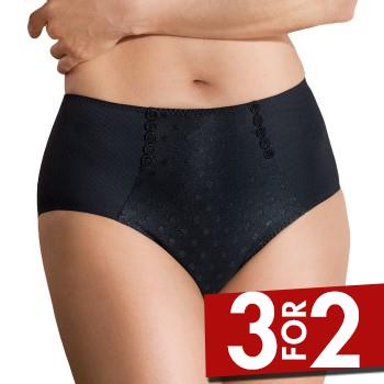 Anita Truser Airita High Waist Brief Plus Svart 50 Dame