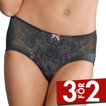 Rosa Faia Trosor Fleur High Waist Brief Antracit 48 Dam