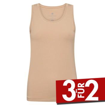JBS of Denmark Bamboo Top Wide Straps Beige Small Damen