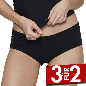 JBS of Denmark Bamboo Hipster Schwarz Small Damen