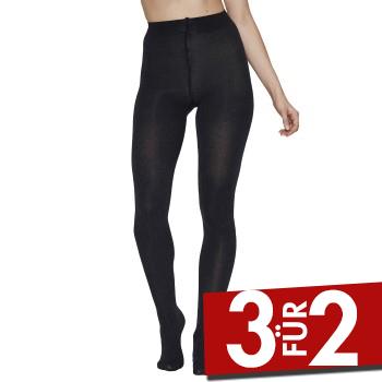 JBS of Denmark Strumpfhosen Organic Cotton Pantyhose Tights Dunkelgrau XL/XXL Damen