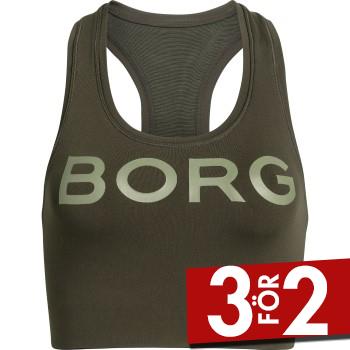 Bj&ouml;rn Borg BH Performance Soft Top Shelby M&ouml;rkgr&ouml;n polyamid 38 Dam