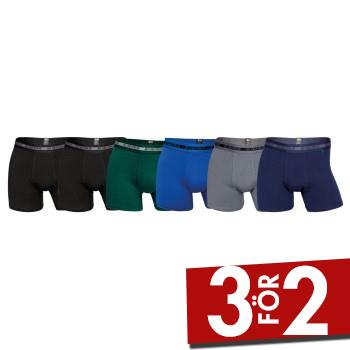 JBS Kalsonger 6P Bamboo Tights Svart/Grön Medium Herr