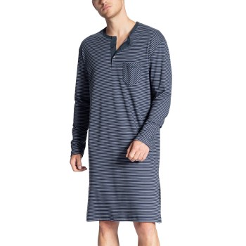 Bilde av Calida Relax Streamline Nightshirt Blå Bomull Small Herre