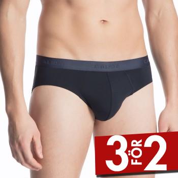 Calida Kalsonger Clean Line Midi Brief M&ouml;rkbl&aring; micro modal Small Herr