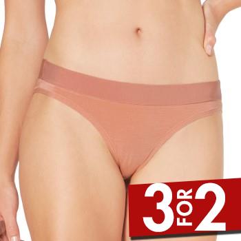 Sloggi Trusser 2P GO Allround Mini Koral micromodal One Size Dame