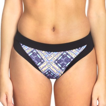 Bilde av Sunseeker Tribe Attack Full Classic Bikini Panty Svart Mønstret 36 Dame
