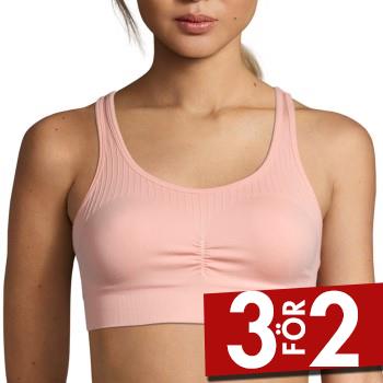 Casall BH Soft Sports Bra Ljusrosa polyamid Small Dam