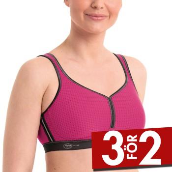 Anita BH Active Performance Sports Bra Gr&aring;/Rosa A 70 Dam