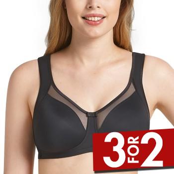 Anita BH Clara Soft Bra Svart C 75 Dame