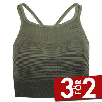 Pierre Robert BH Light Support Sports Bra Gr&ouml;n Small Dam
